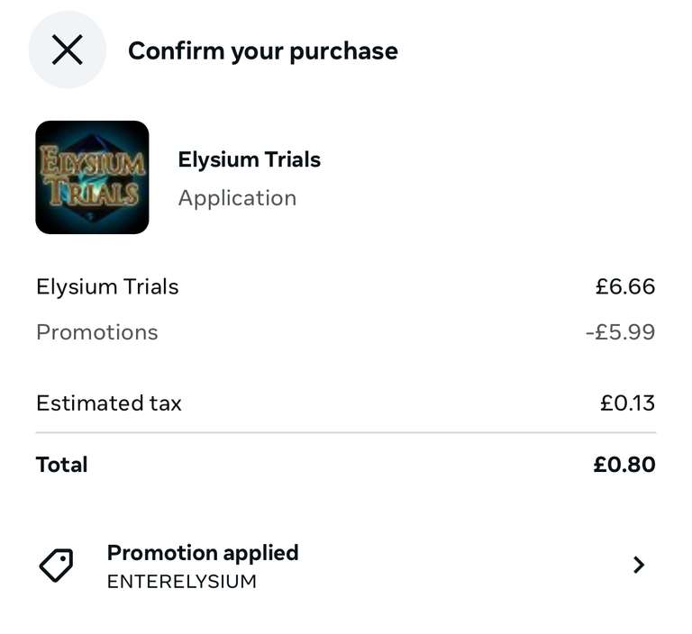 Elysium Trials Meta Quest Game | Shooter • Action | With Code
