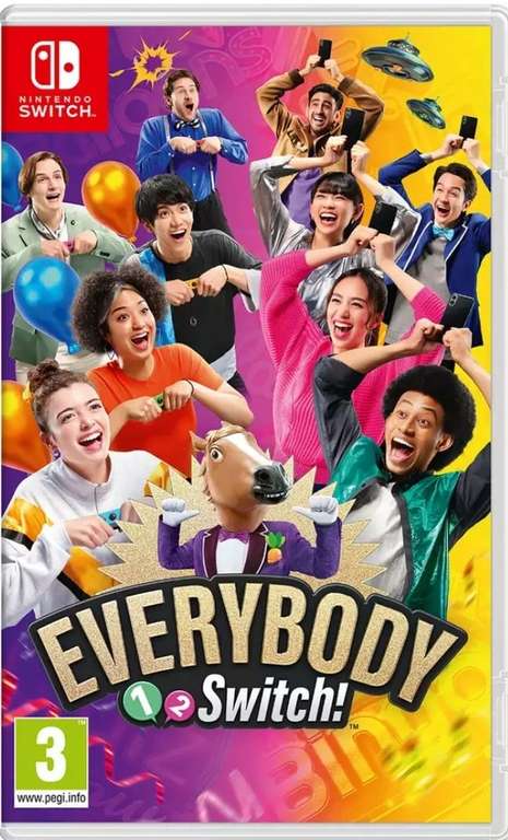 Everybody 1-2-Switch! Nintendo Switch Game - Free C&C